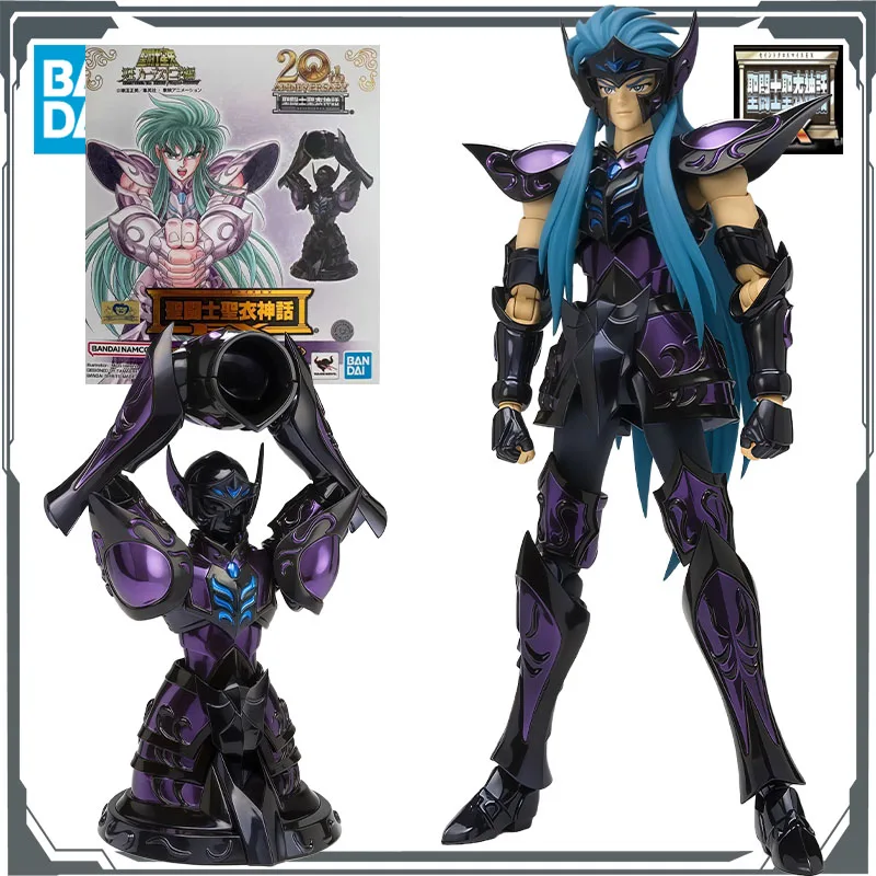 

Bandai оригинальная мифовая ткань EX Camus of Aquarius аниме фигурки игрушки для мальчиков Рождественский подарок Коллекционная модель украшения