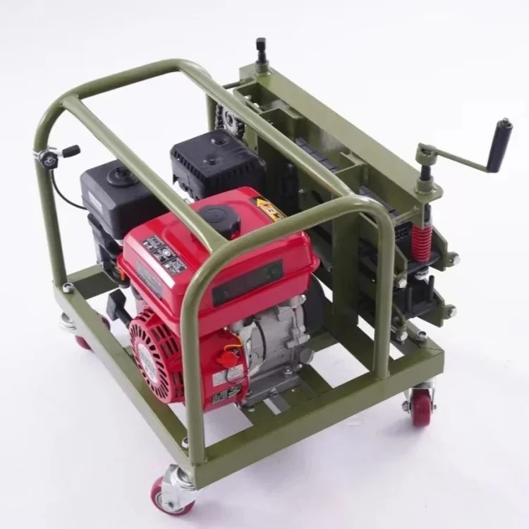 

Air Pipe Rod Pulling Fiber Optic Cable Laying Tool Glass Fiber Cable Buried Overhead Pulling Machine