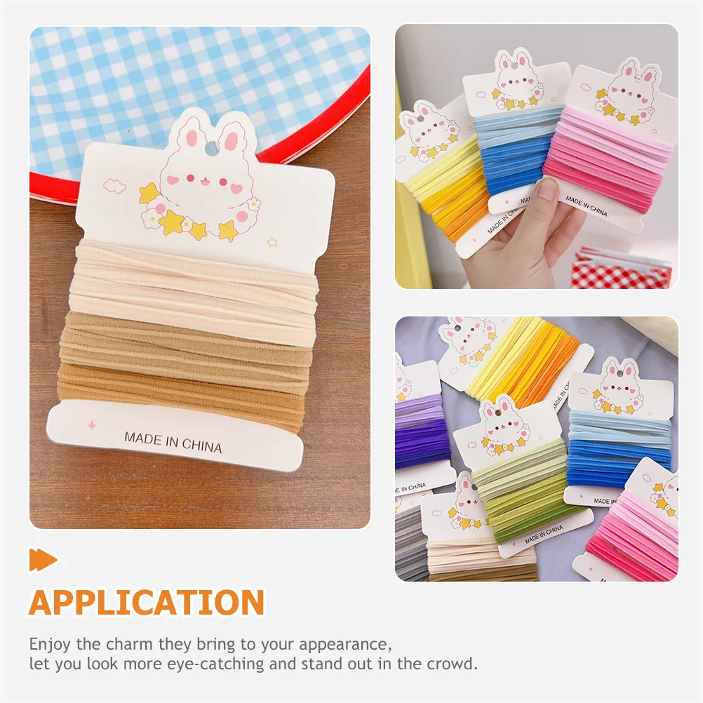 

35 шт., держатели для хвоста, повседневная одежда для женщин и девочек, эластичный галстук, резинки для волос, галстуки для женщин, аксессуары для волос