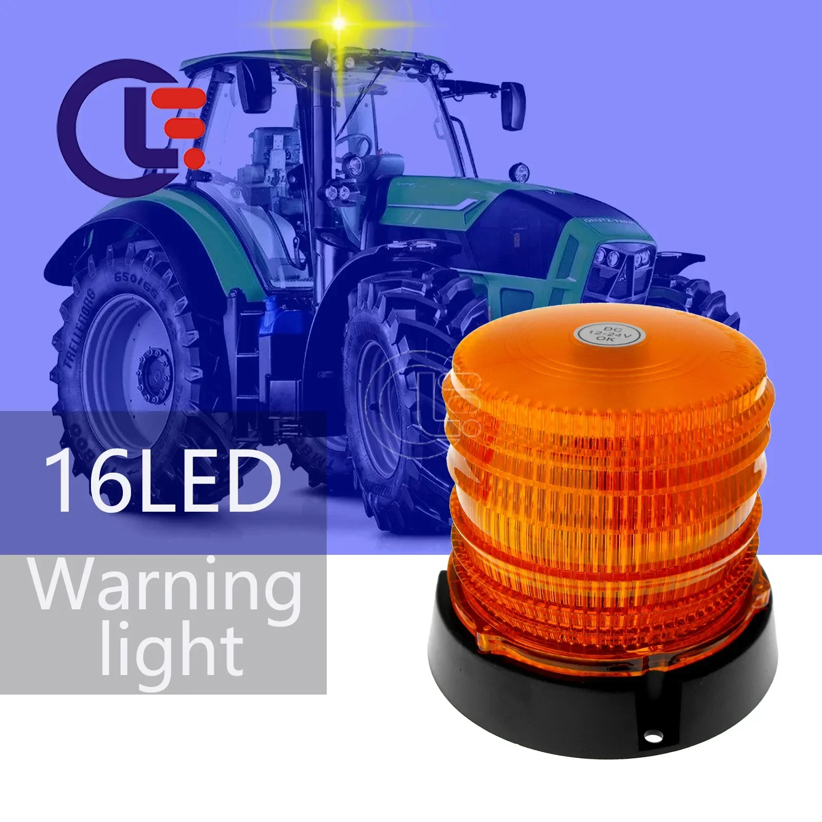 60 LED Safety Warning Flash Signal Strobe Flash Roof