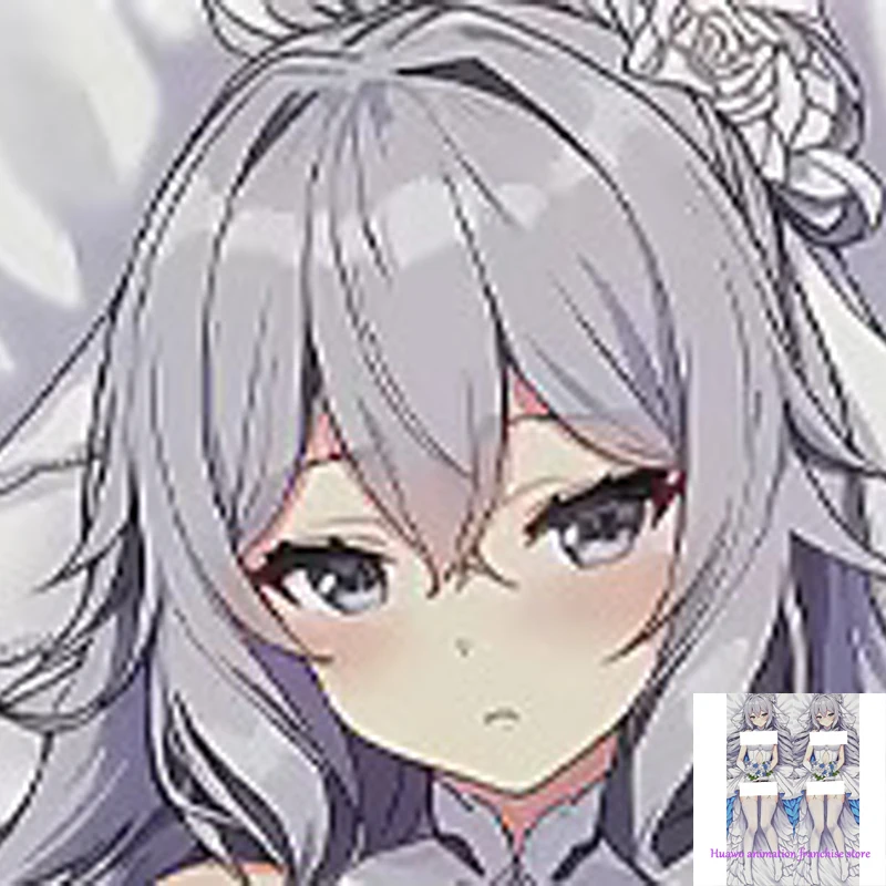 

Anime Dakimakura Pillow Bronya Zaychik 2-Side Print Pillowcase Hugging Body Cushion Cover Otaku Waifuristmas Decoration 2023