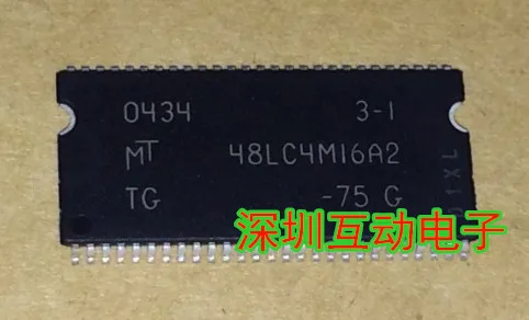 Free shipping   MT48LC4M16A2TG-75G MTCRON TSOP54     10PCS