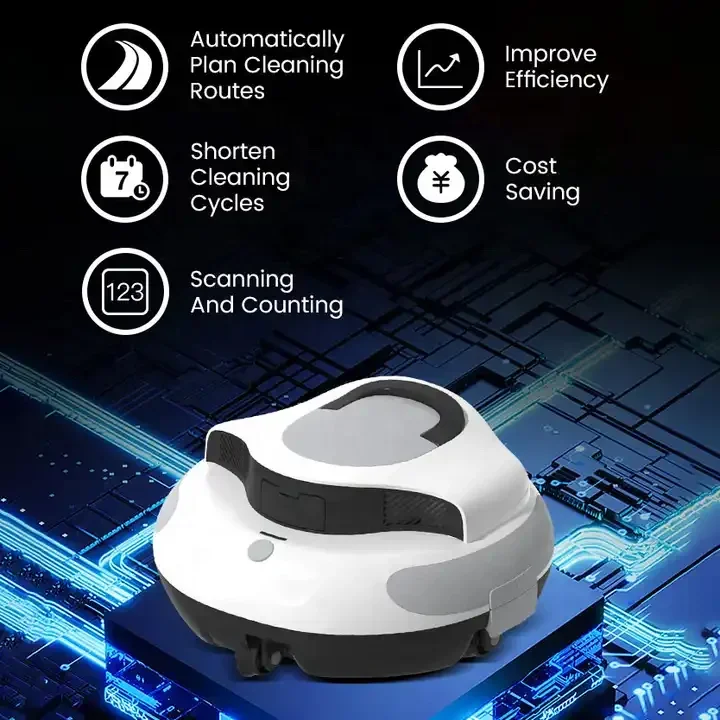 Swimming Pool Vacuum Cleaner Summer Cordless Automatic Robot Cleaning Pool Walls Clean Pool Automatic Operation with Battery