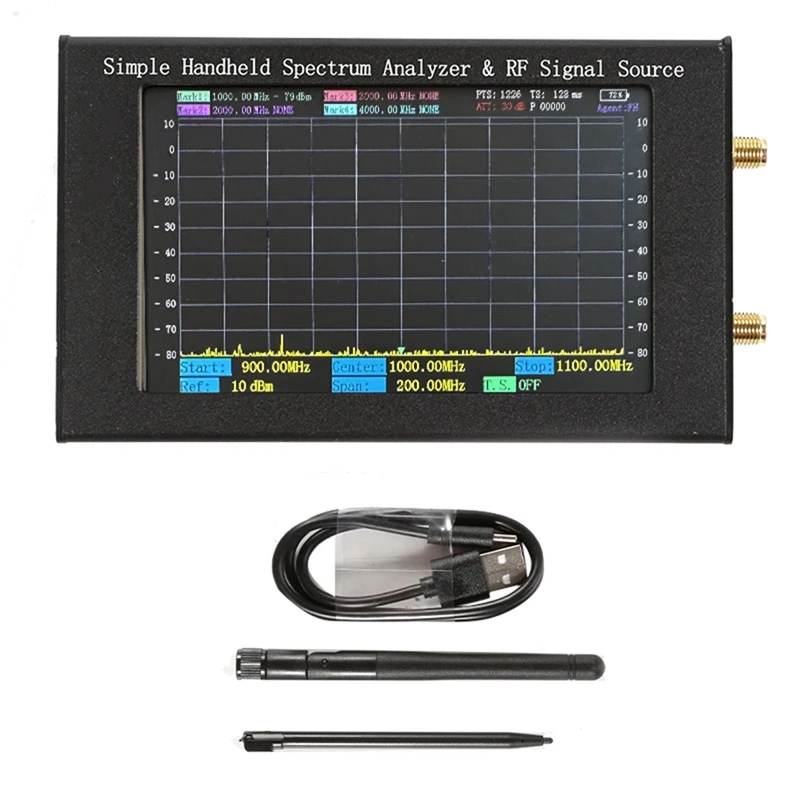 NEW-Handheld Spectrometer ZQ6 Simple Spectrometer With Tracking Source And Signal Source Multifunction Spectrometer