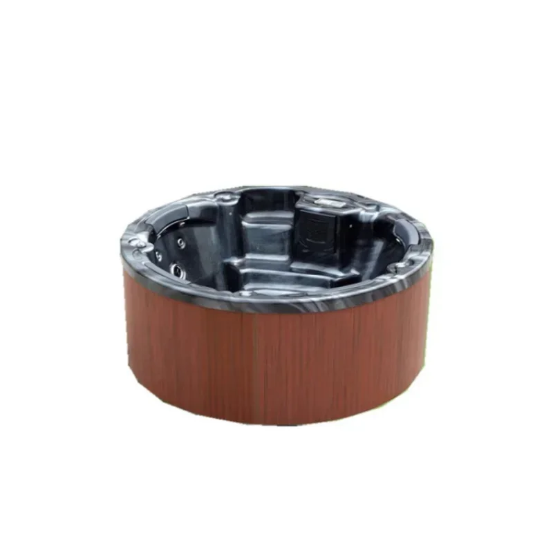 Neues rundes Whirlpool-Spa mit geräumigen Sitzen