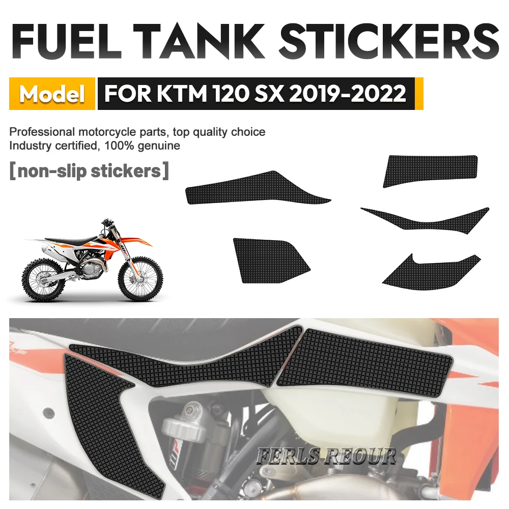 

Motorcycle sticker For KTM 120 SX 2019-2022 Anti Slip Sticker Guard Damping and buffering Pad Decal Sticker
