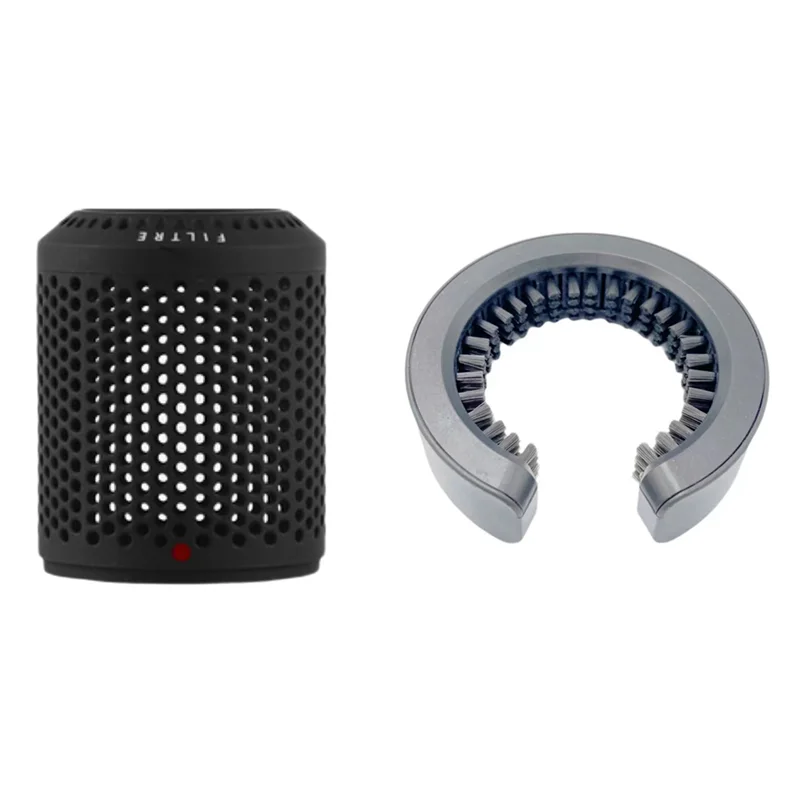 Capa de filtro externo para dyson hd01 hd03 hd08 secador de cabelo filtro à prova de poeira rede parte acessórios mais limpos c