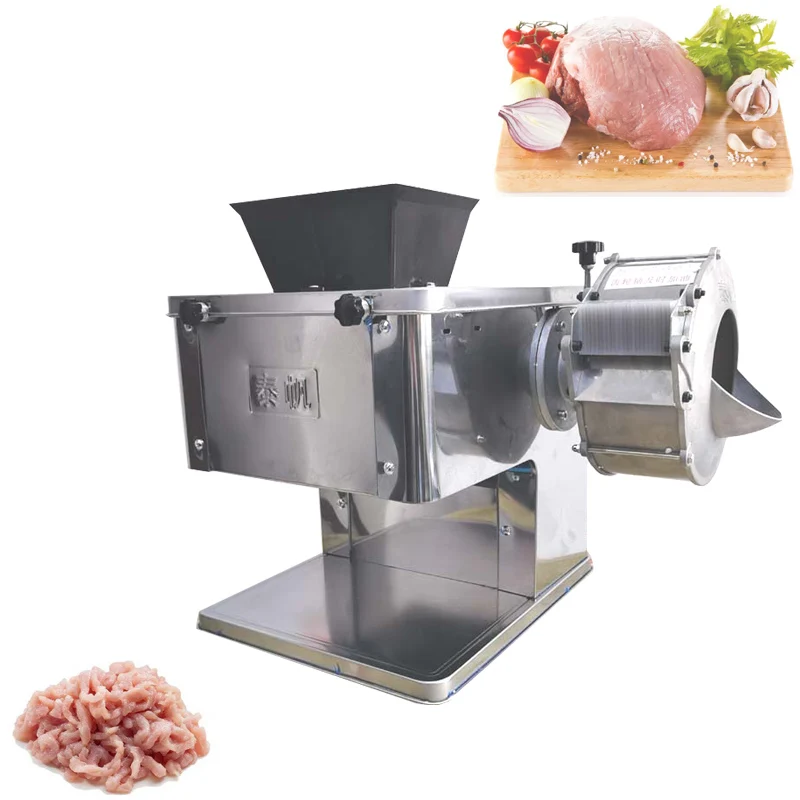 

Лидер продаж, настольная машина для резки мяса, набор ножей, съемная машина для измельчения кубиками, коммерческая машина для нарезки мяса