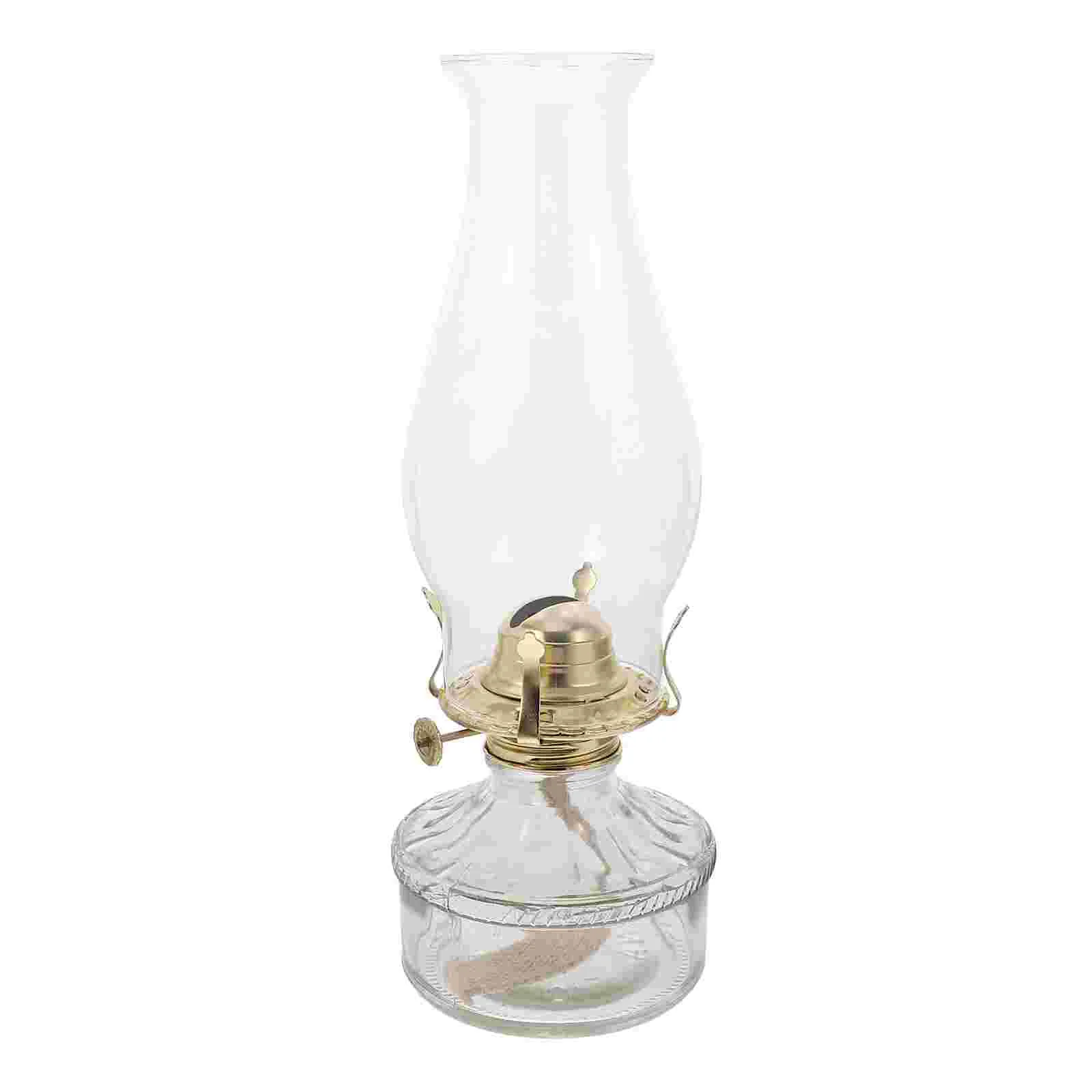 Nostalgia Vintage Kerosene Lamp Lights for Decoration Cotton Oil Lamps Outdoor Use