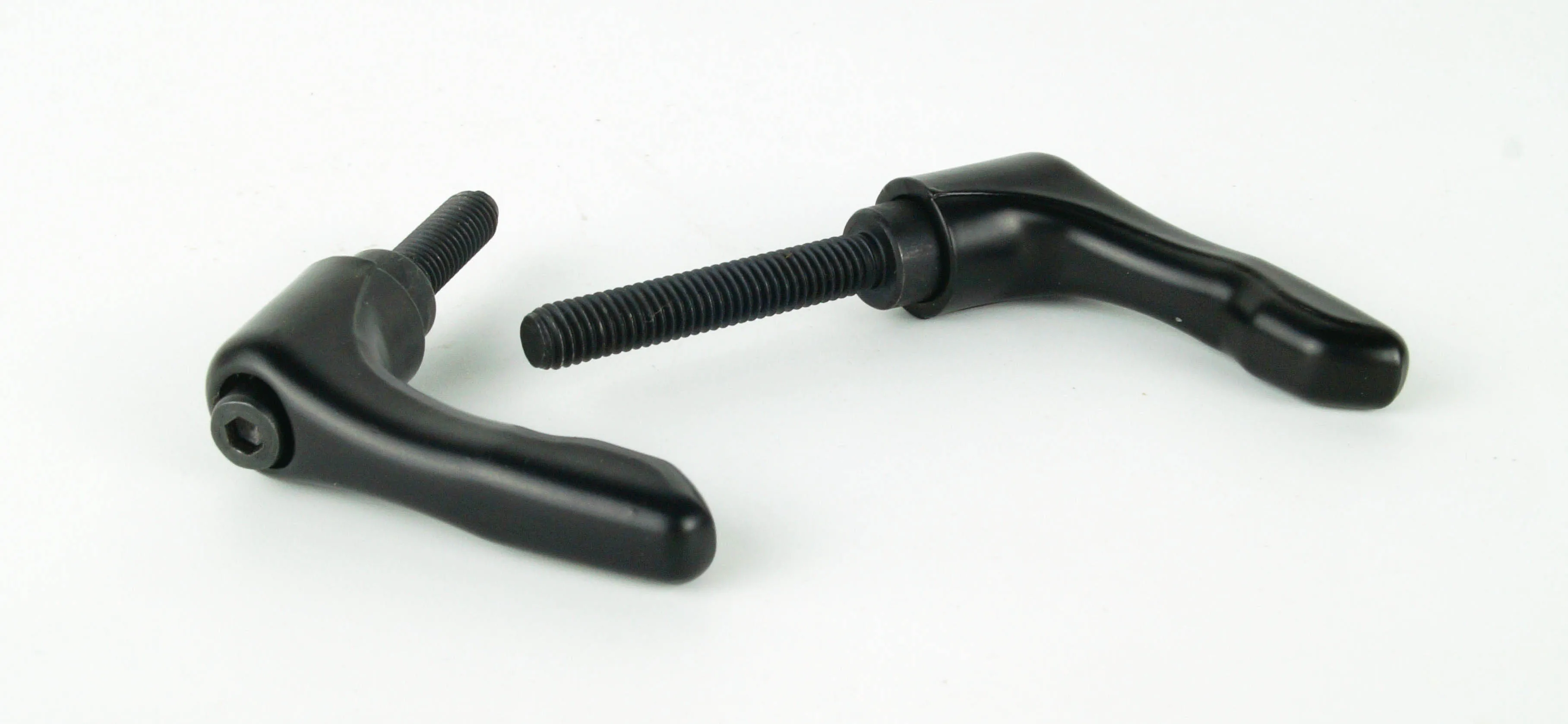 M5 M6 Black Solid Adjustable Handle Clamping Lever Arms Tension Levers