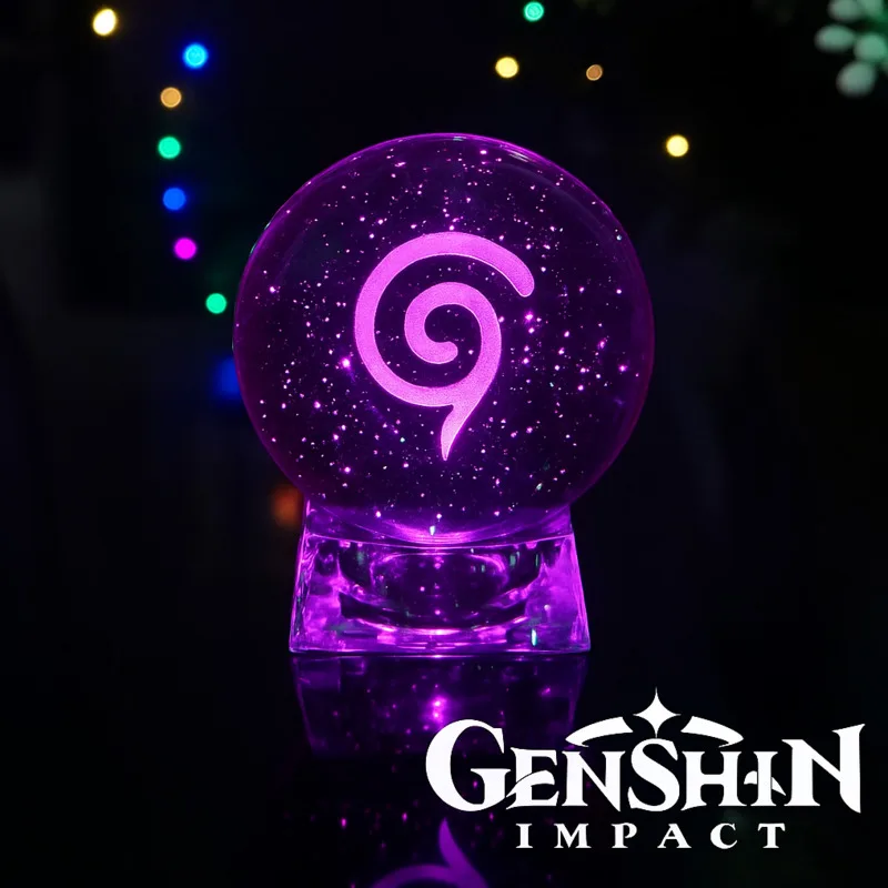 

Fantasy Element Light Up Crystal Ball Set – Colorful LED Magic Orb Decor For Kids, Cosplay & Home