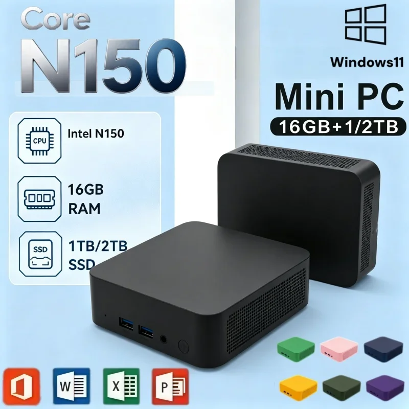 low-noise-intel-n150-mini-pc-16gb-ram-2tb-ssd-windows11-portable-compact-pc-for-household-and-office-work