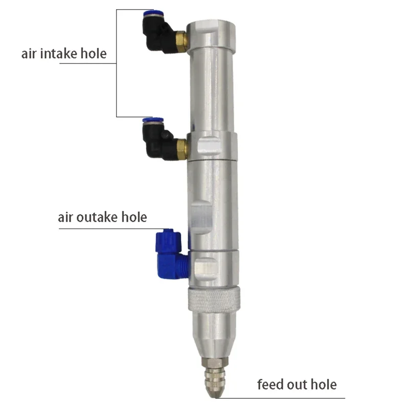 Large Flow Medium-high Viscosity Silica Gel Dispensing Valve Return-suction