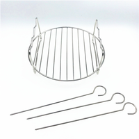 A35R 8 Inch Air Fryer Accessories For Gowise Phillips Cozyna And Secura Fit All Airfryer 4.5-5.2L Baking Pan