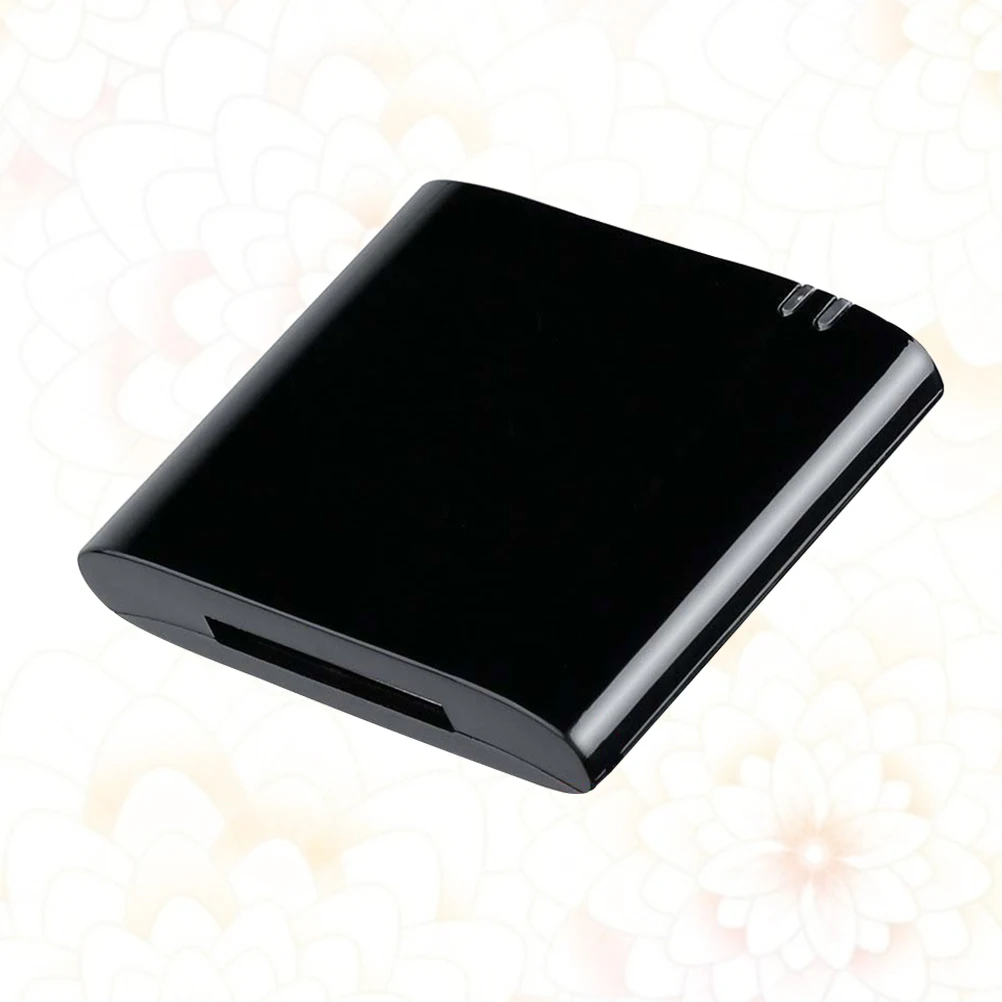 

Adapter 30 Pin Receiver Transmitter Wireless Audio Converter Black For Car Home Stereo System Compatibility High