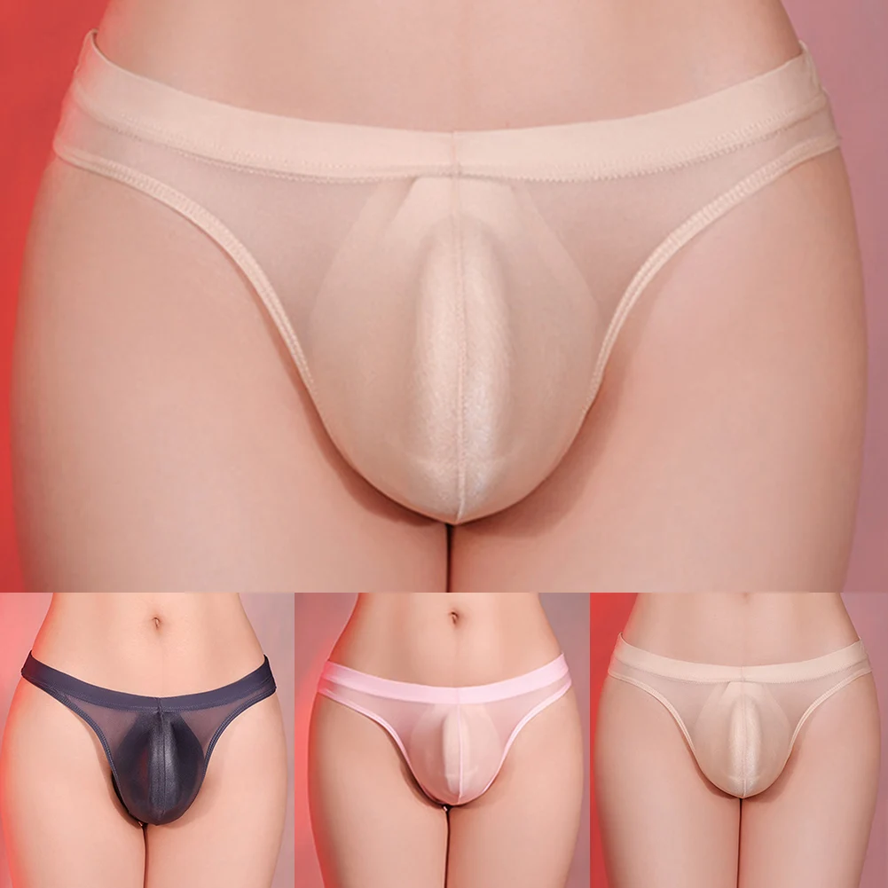กางเกงชั้นในสีเทาเข้ม ซีทรู เซ็กซี่ สีเนื้อ ยืดได้ แบบจีสตริง กางเกงชั้นในเอวต่ำ