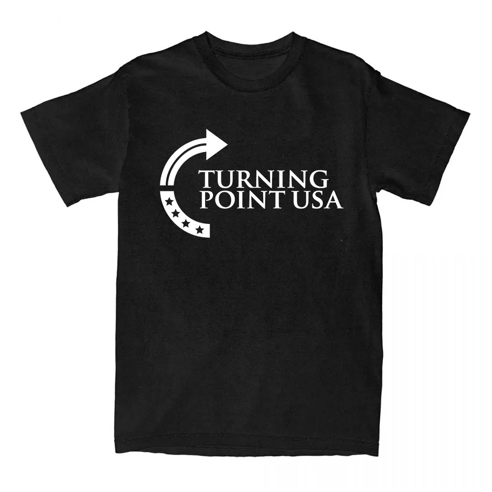 Turning Point Usa T Amerikanischen Charlie Kirk Mode T-shirt Baumwolle Kurzarm Casual Unisex Streetwear Männer/Frauen T-shirts Drucken