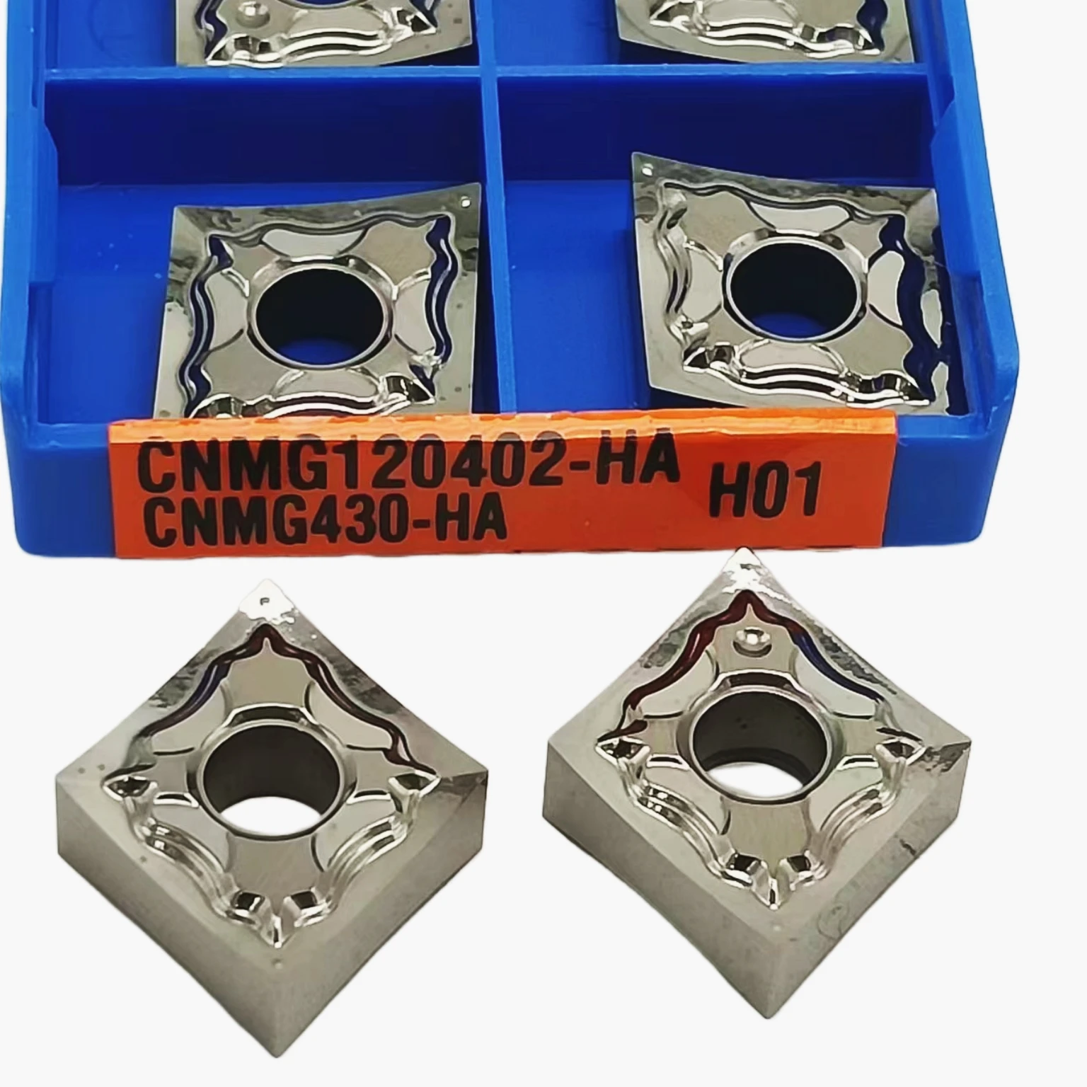 Inserções da inserção do carboneto do CNC, CNMG120404 CNMG120408 CNMG120402100, original