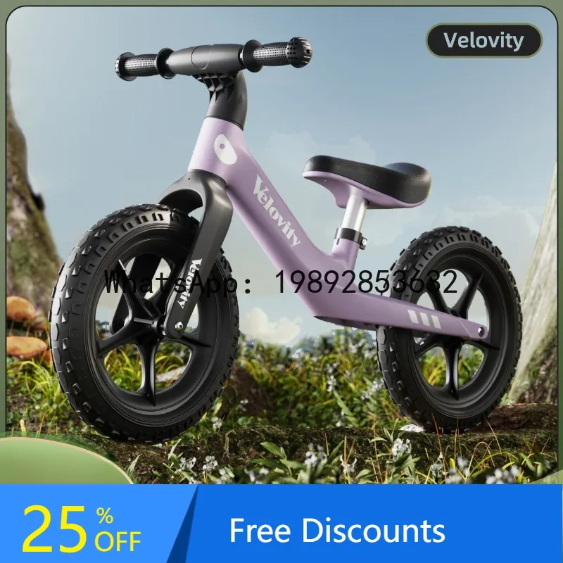 Children's Balance Bike Without Pedals, Kids' Scooter, Baby's Ride-On Toy