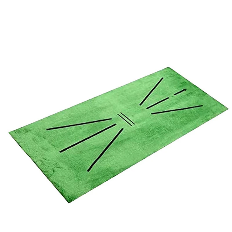 1PC Foldable Golf Hitting Mat Swing Training Aid Portable Golf Practice Training Mat