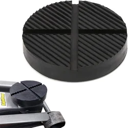 Floor Slotted Car Rubber Jack Pad Frame Protector Guard Adapter Jacking Disk Pad Tool for Pinch Weld Side Lifting Disk