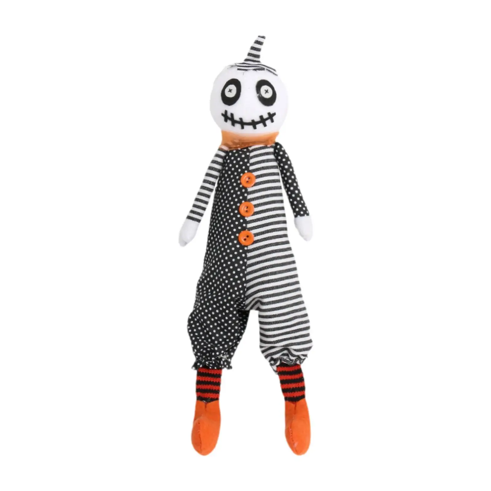 Muñeco de peluche de espectro de calabaza de Halloween, muñeco de peluche portátil y práctico para estantería, escritorio interior y exterior, fiesta en dormitorio