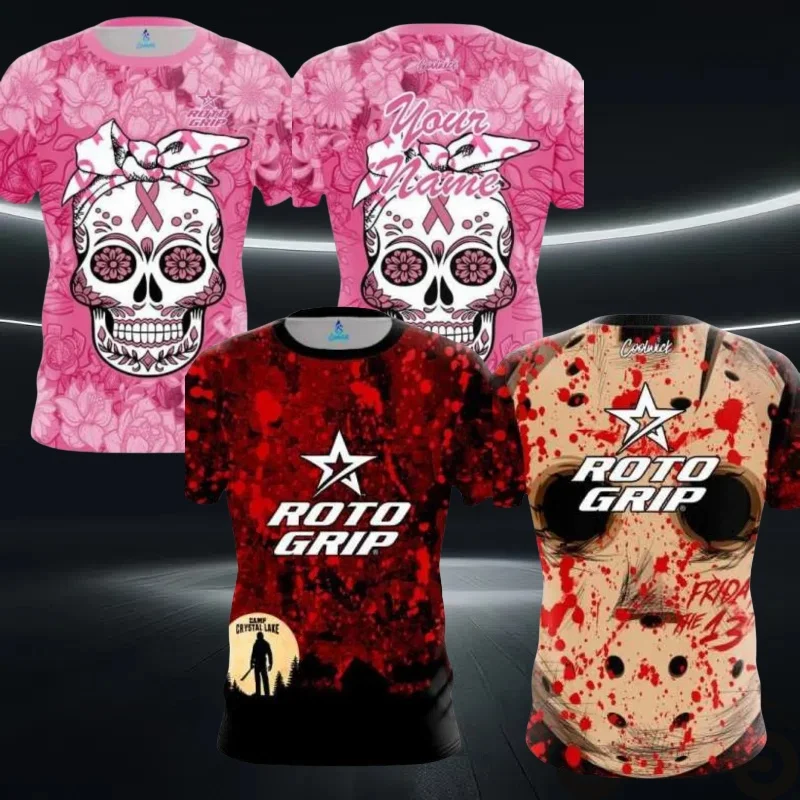 

New 2025 Men's Quick-drying T-shirt Storm Print Bowling Suit Classic Luxury and Comfort Casual T-shirt Sports Short Sleeve