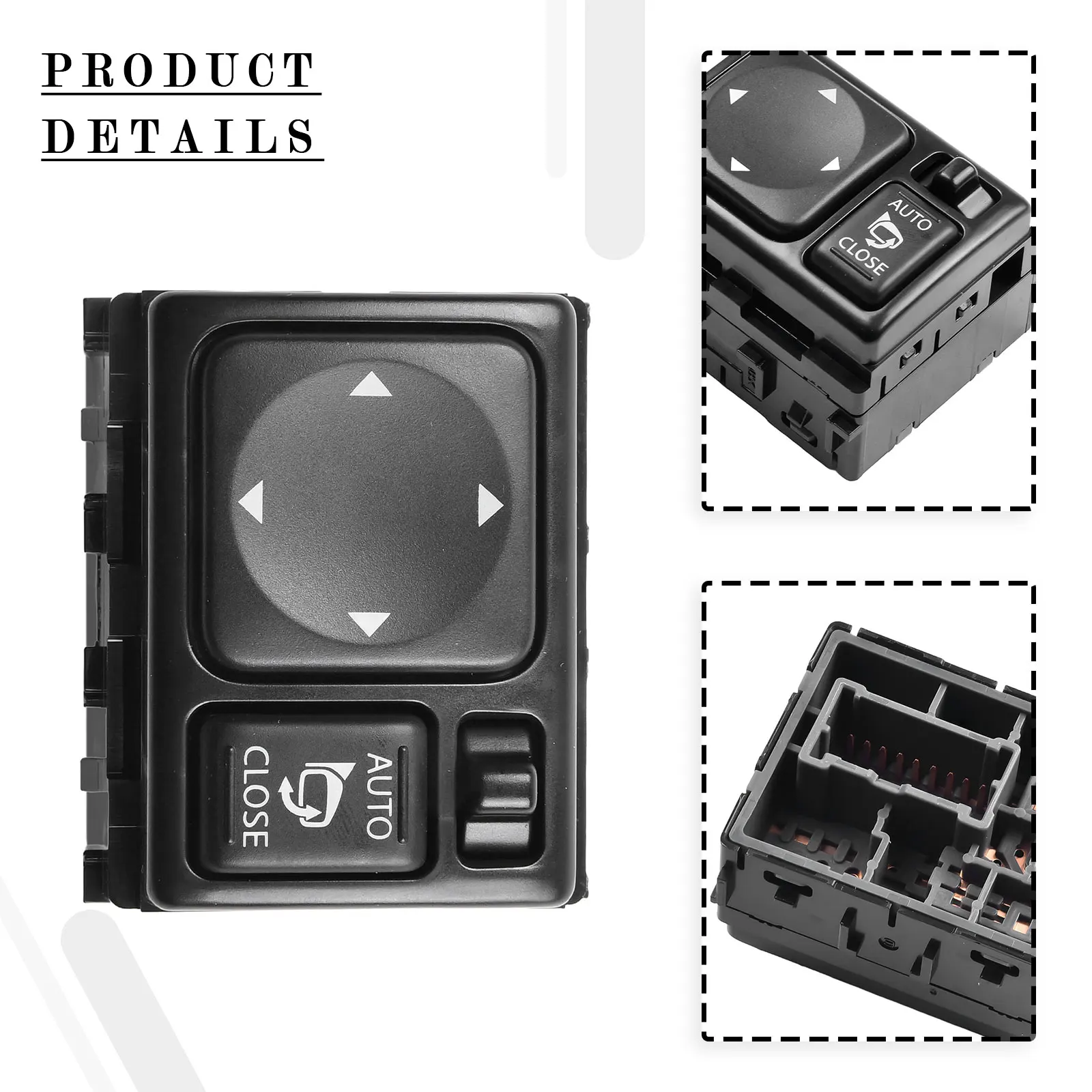 

For Frontier 2005-2019 Mirror Control Glass Switch Vehicle Direct Easy Installation Replacement Unit 25570CL00A