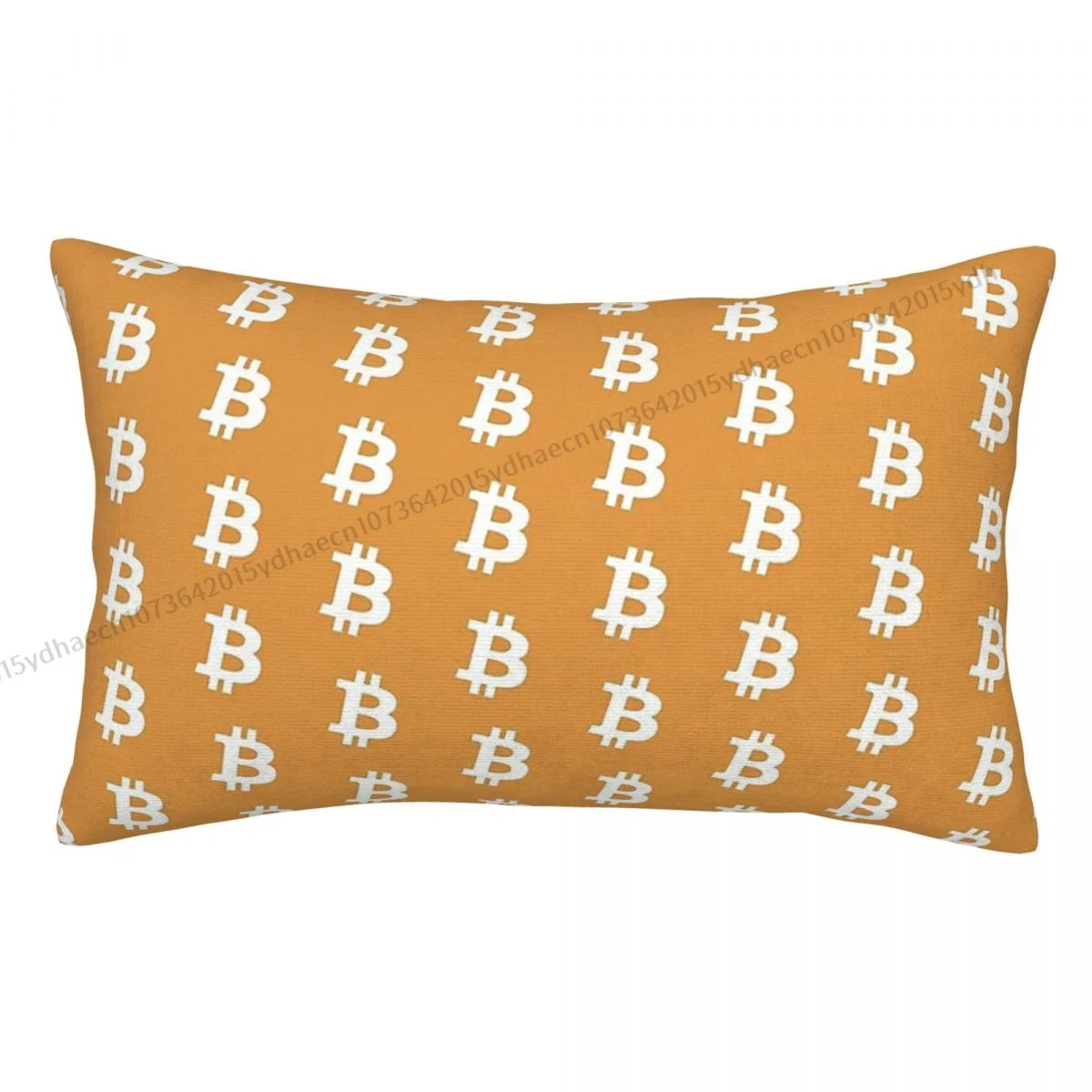 BTC Hug Pillowcase Bitcoin Virtual Currency Backpack Cojines Livingroom Printed Office Pillow Covers Decorative