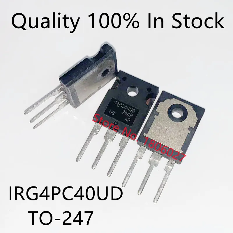 Send free 20PCS IRG4PC40UD  G4PC40UD 40A 600V TO-247  The field effect tube