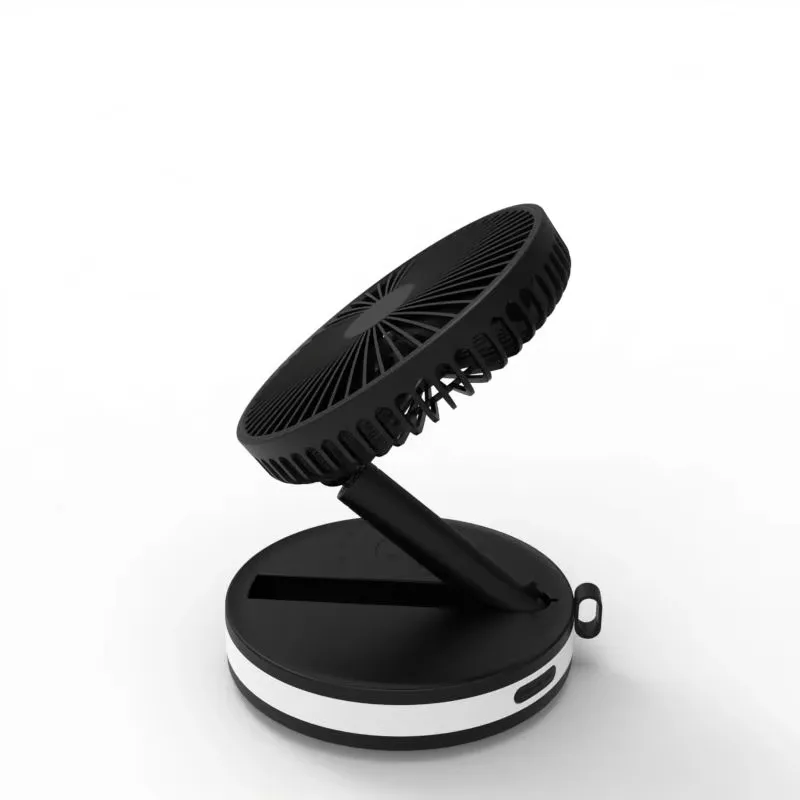 Portable multi-function metal waist-mounted neck fan, can be controlled through the app