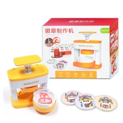 Button Maker Machine Badge Maker Press Machine for personalized Decorations DIY Creation Unique Gift 48pcs Button Part