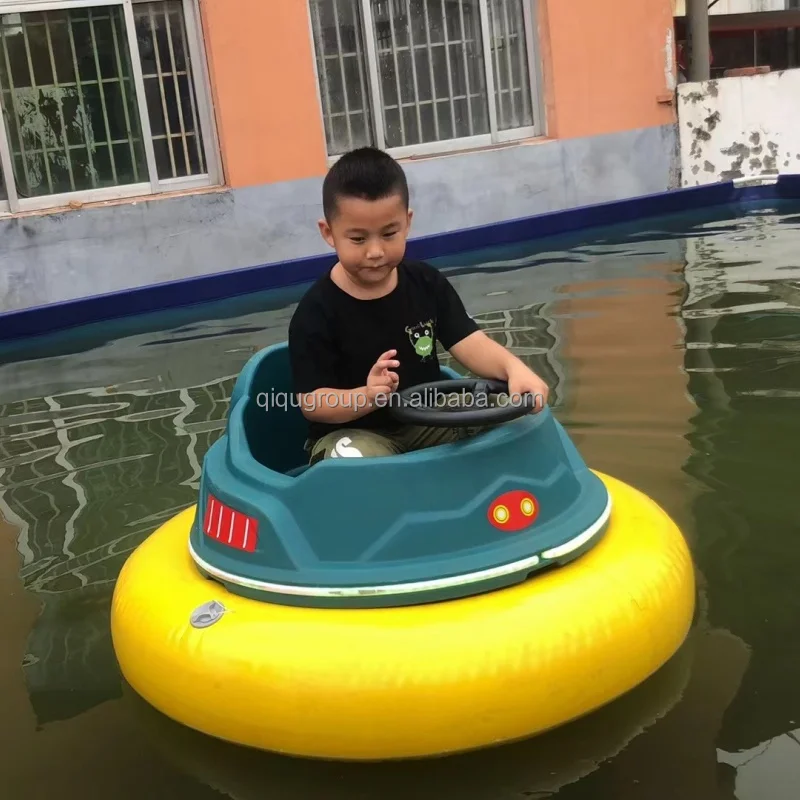 HDPE Material Electric Kids Mini Amusement Rides Aqua UFO Bumper Boat