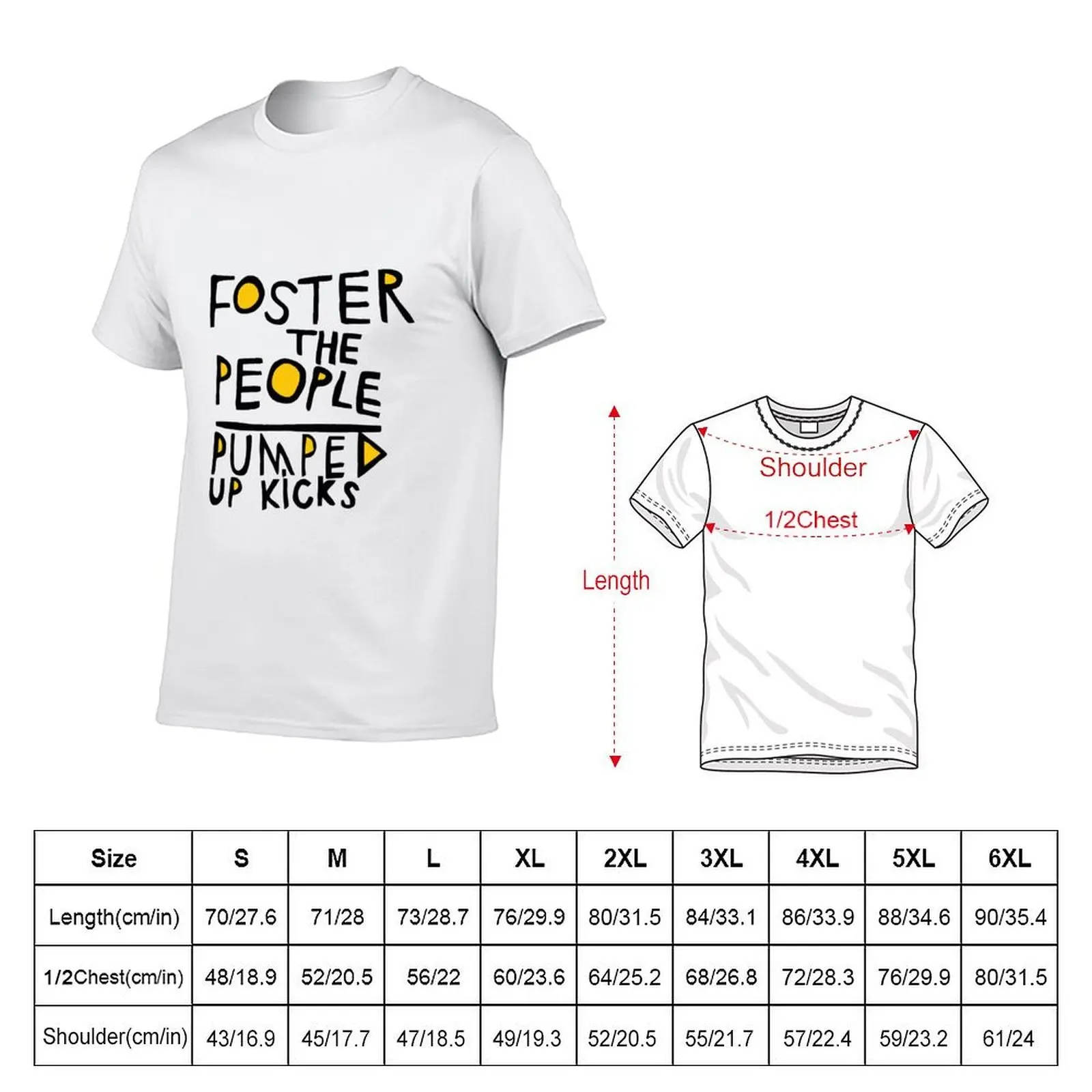 White - The People Foster T-Shirt korean fashion sports fans heavy weight t shirts for men