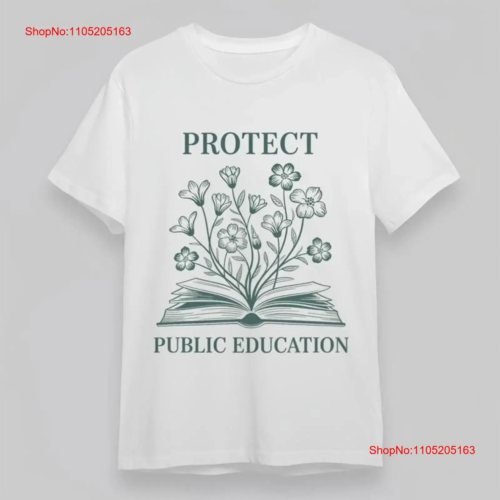 Men's Comfortable Trend Classic T Shirt Blooming Book Knowledge Print vintage Washed Breathable fashion Stretched homme
