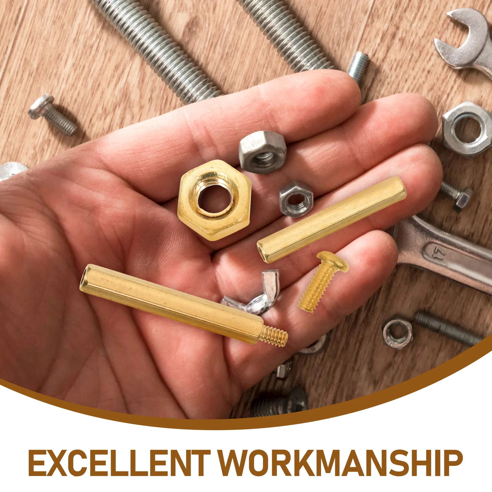 

Hexagonal Copper Column Nuts for Ceiling Fans PCB Standoffs Small Screws Motherboard Circuit Board Kit Laptop motherboard screws