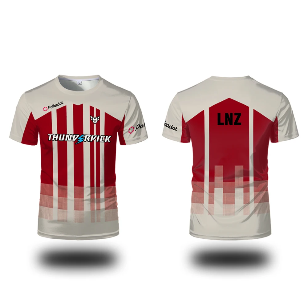 CS2 HEROIC Esports Club الزي الرسمي الجديد الصيف تنفس مخصص الفانيلة للاعبين الرجال والنساء المتضخم تي شيرت بلايز رياضية #5