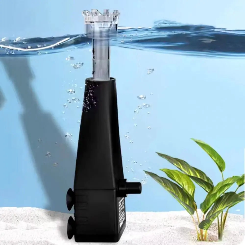 Skimmer per superficie interna da 3 W Mini processore automatico elettrico per pellicola d'olio Filtro silenzioso per acquario Filtro per skimmer per olio per acquario