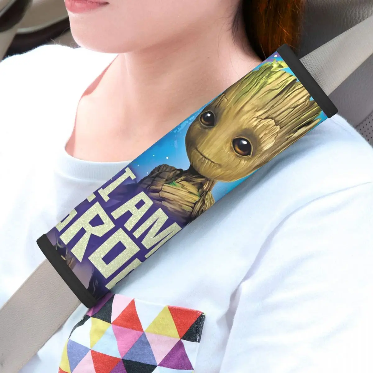 

2 упаковки Guardians Of The Galaxy Groot, накладки на ремни безопасности для автомобиля, аксессуары для салона автомобиля, чехлы на ремни безопасности