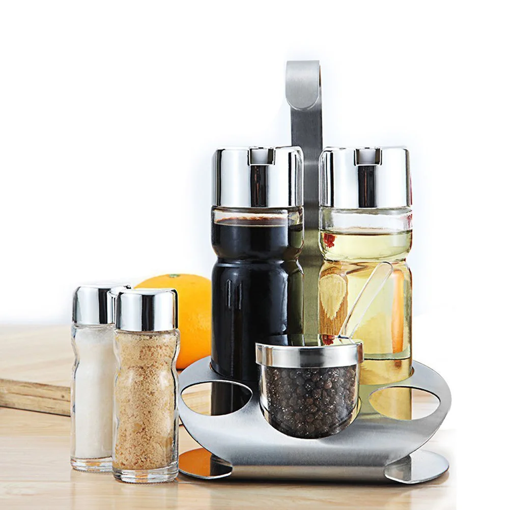 

5Pcs Seasoning Storage Tins Clear Lid Magnetic Backing Spice Jars for Paper Clips Rubber Bands Candy Containers
