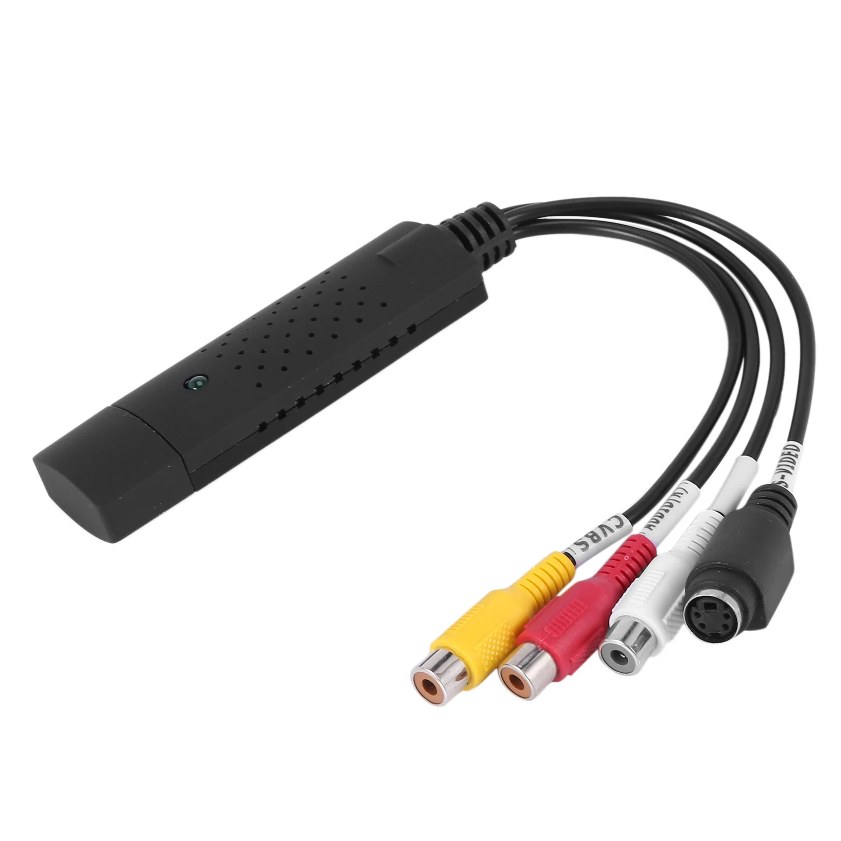 Video Audio VHS VCR USB Video Capture Card to DVD Converter Capture Card Adapter