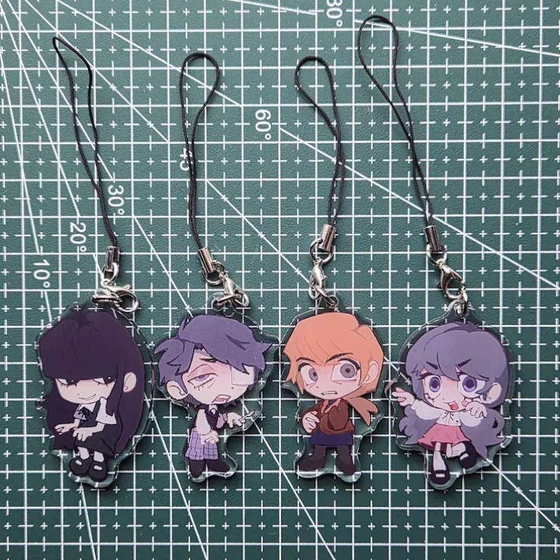 Fear and Hunger: Termina 2in Acrylic Phone Clasps keychain Marina, Karin, Daan, Samarie