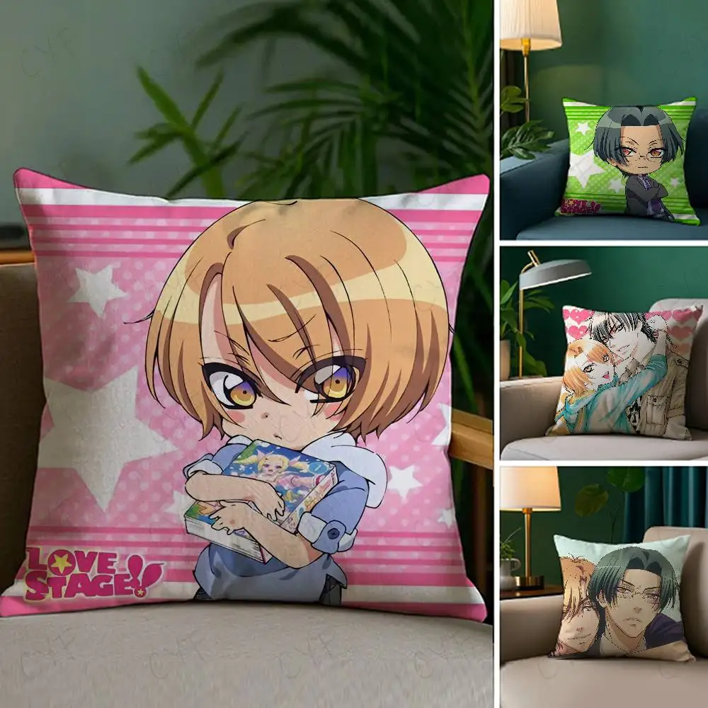 

Love Stage Pillow Case Custom Printed Brushed Fleece Pillow, Baby Skin-Touch, Eco-Friendly Dye-Sublimation Cushion for Home Deco