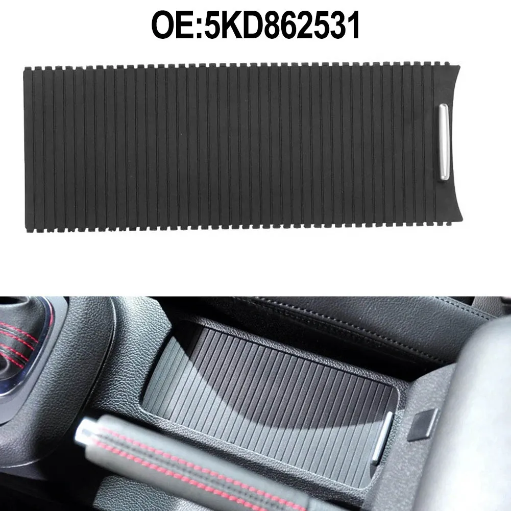 Armrest Center Cup Holder Slide 5KD862531 For Golf MK5 MK6 GTI For Jetta Black ABS Replacement Part