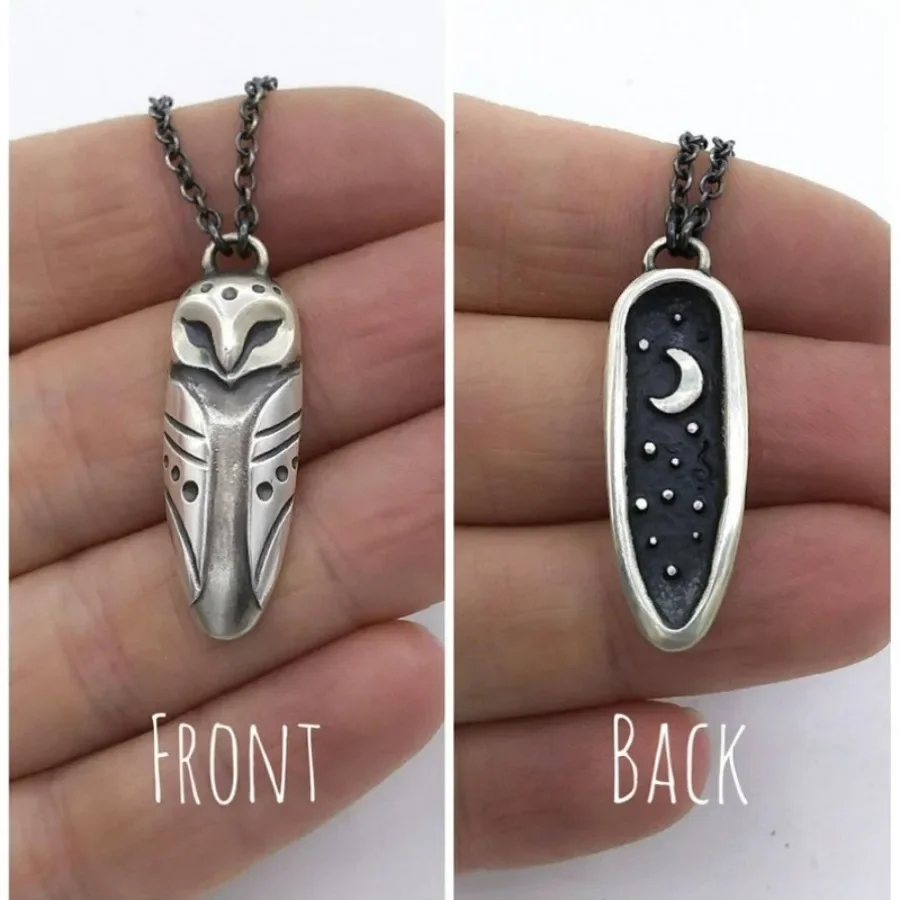 Fashion View Owl Necklace Jewelry Necklace for Women Perfect Christmas Jewelry Gift Anniversary Gift for The Family Jewelry