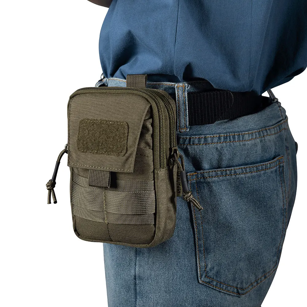 EXCELLENT ELITE SPANKER EDC Tactical Waist Phone Bag Mobile Phone Outdoor Molle  Men Money Waist Tool Pouch