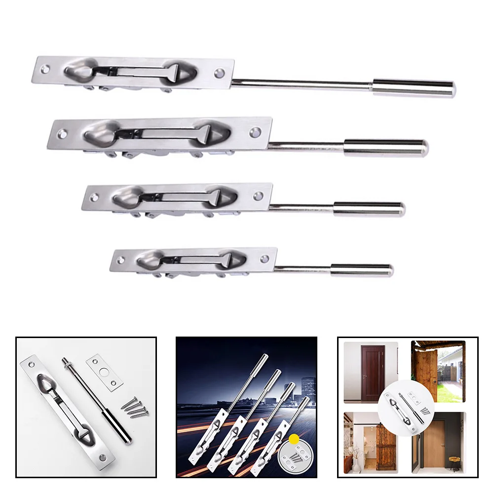 

Замок-защелка из нержавеющей стали 304 для скрытых защитных дверей со встроенным механизмом для повышенной безопасности и долговечности