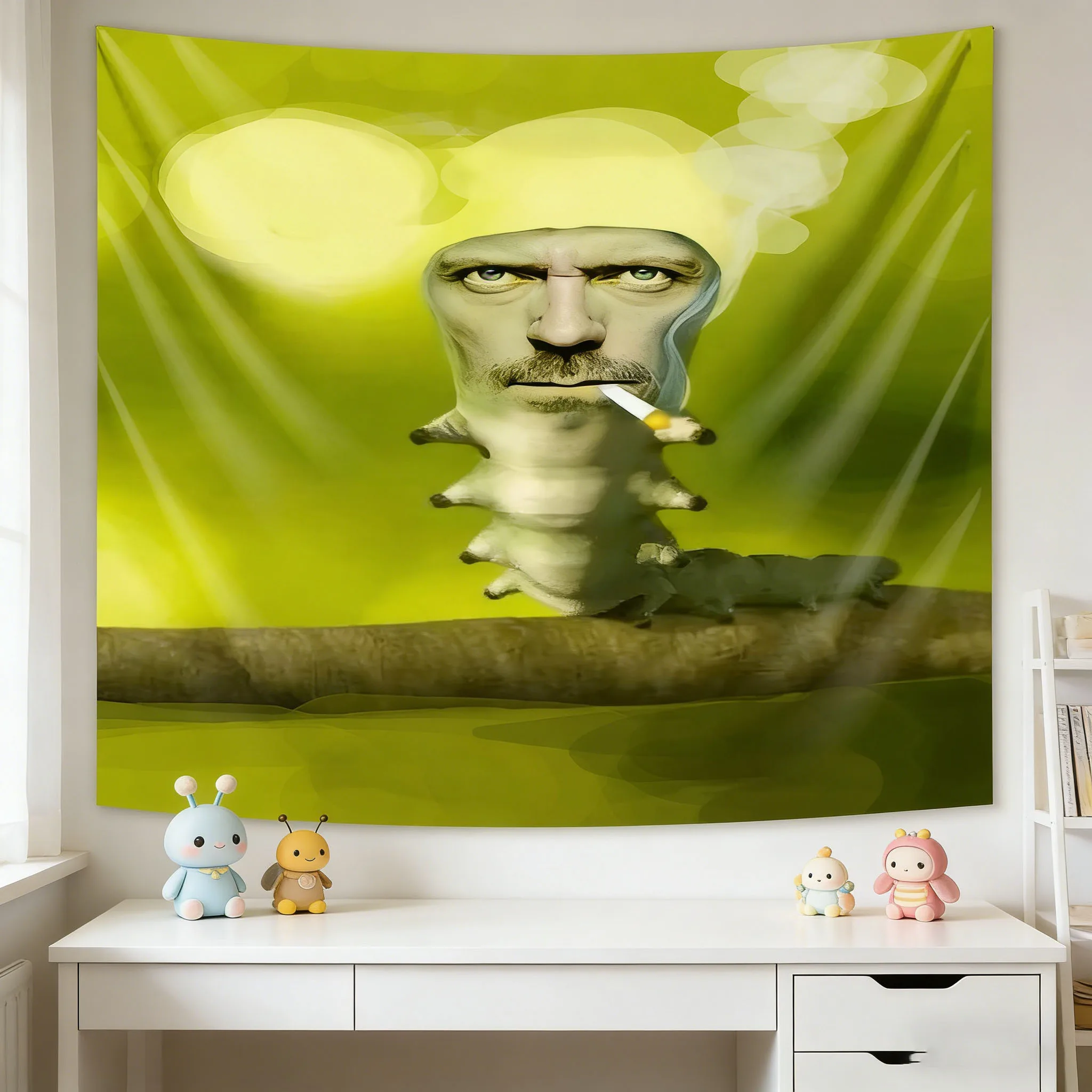 Dr. House Wandteppich, HD-Druck, Wandbehang, TV-Show-Fans, Raumdekoration für Schlafzimmer, Wohnheim, Wohnzimmer, Fotohintergrund, Party-Dekoration, Geschenk