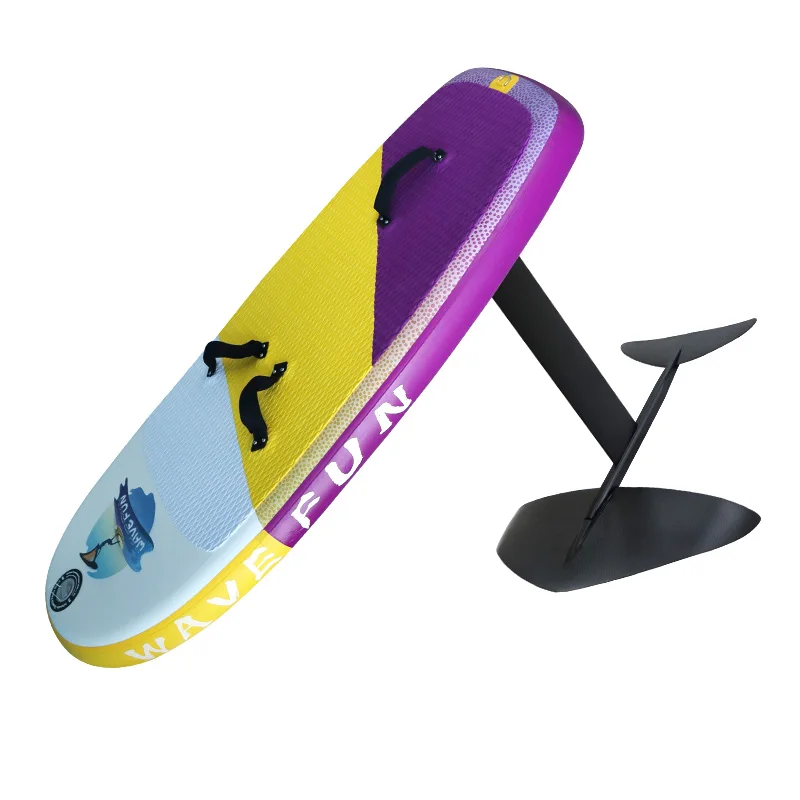 

Unpowered hydrofoil board, inflatable tread surfboard, standing paddle kite board