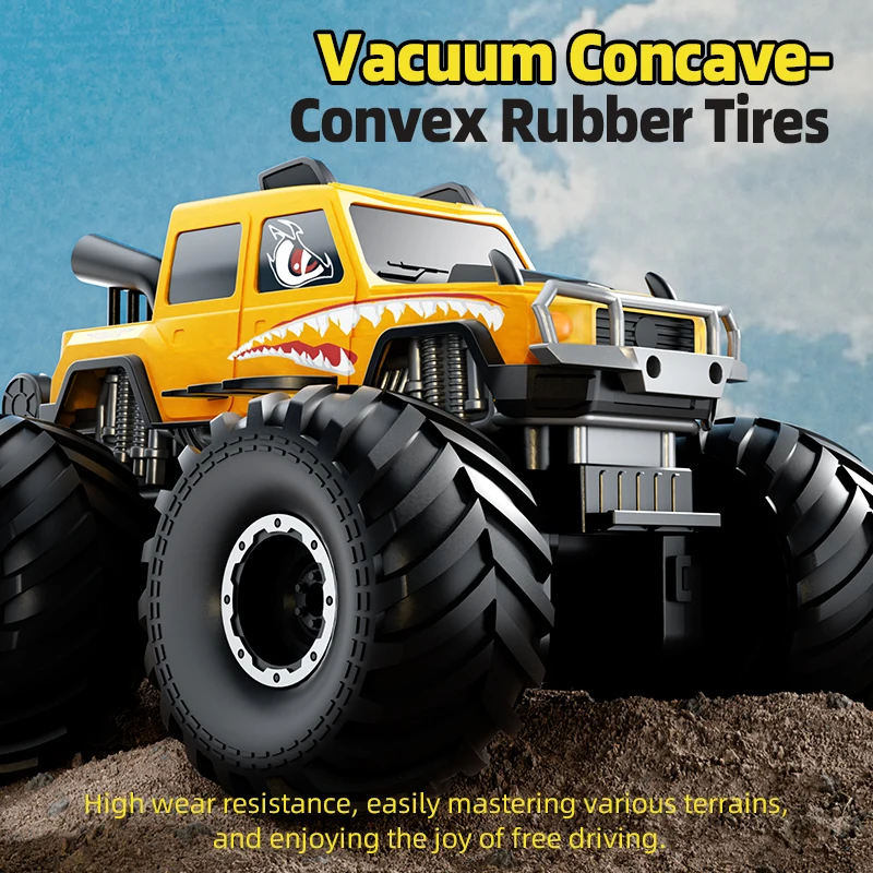 JJRC Q215 4WD 2.4G RC auto - amfibisch / terrein, waterdichte robuuste monstertruck, speelgoed met afstandsbediening voor kinderen
